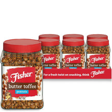 Load image into Gallery viewer, Nutritious Butter Toffee Peanuts - 6 x 42 Oz Canisters, 5g Protein, 0g Trans Fat