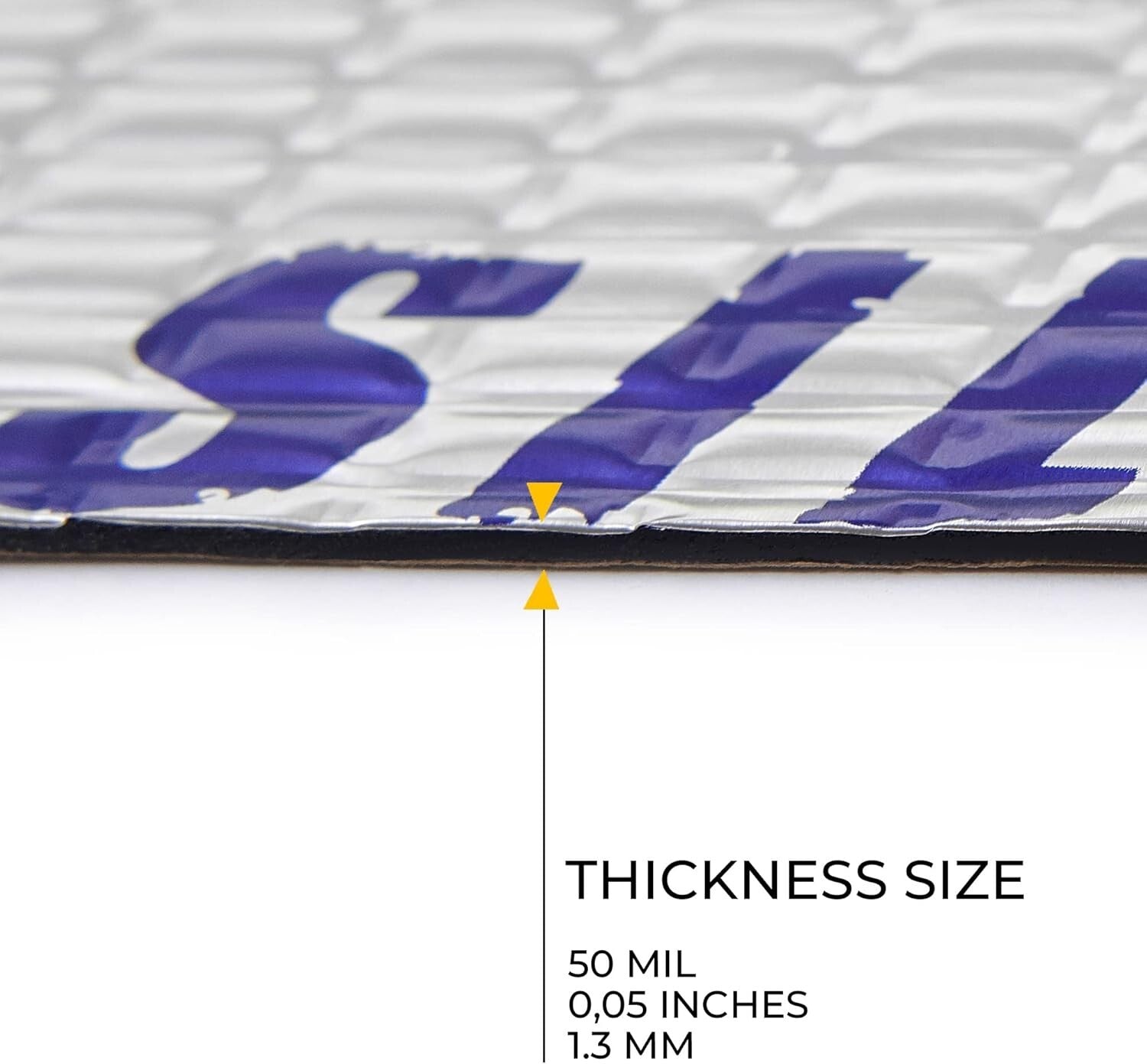 Cost-Effective Butyl Sound Deadener - 50 Mil 52 Sqft for Ultimate Noise Control