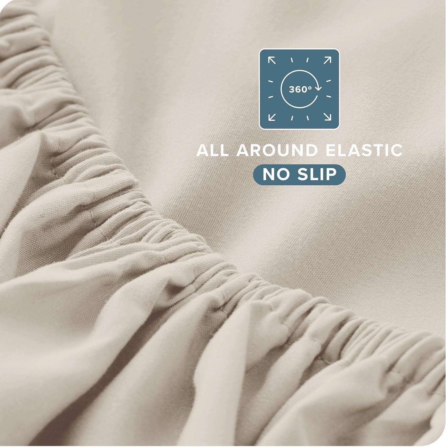 All-Season Luxury King Sheet Set - Lightweight Microfiber with Deep Pockets