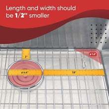 Load image into Gallery viewer, 28" Stainless Sink Protectors with Non-Slip Bumper Pads - Easy to Clean Design