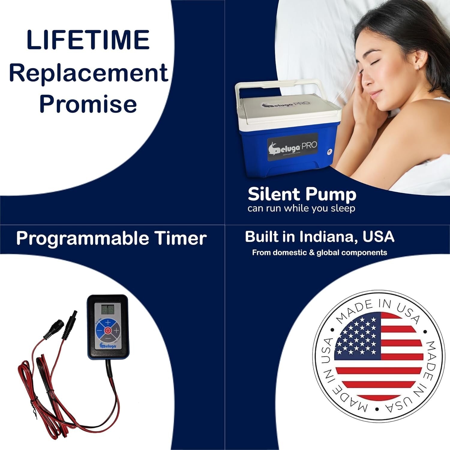 Cold Water Circulation Ice Machine for Knee Injuries – Lightweight & Effective