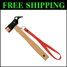 Load image into Gallery viewer, Stylish Purple Copper Peg Hammer - Durable Tool for Effortless Tent Setup