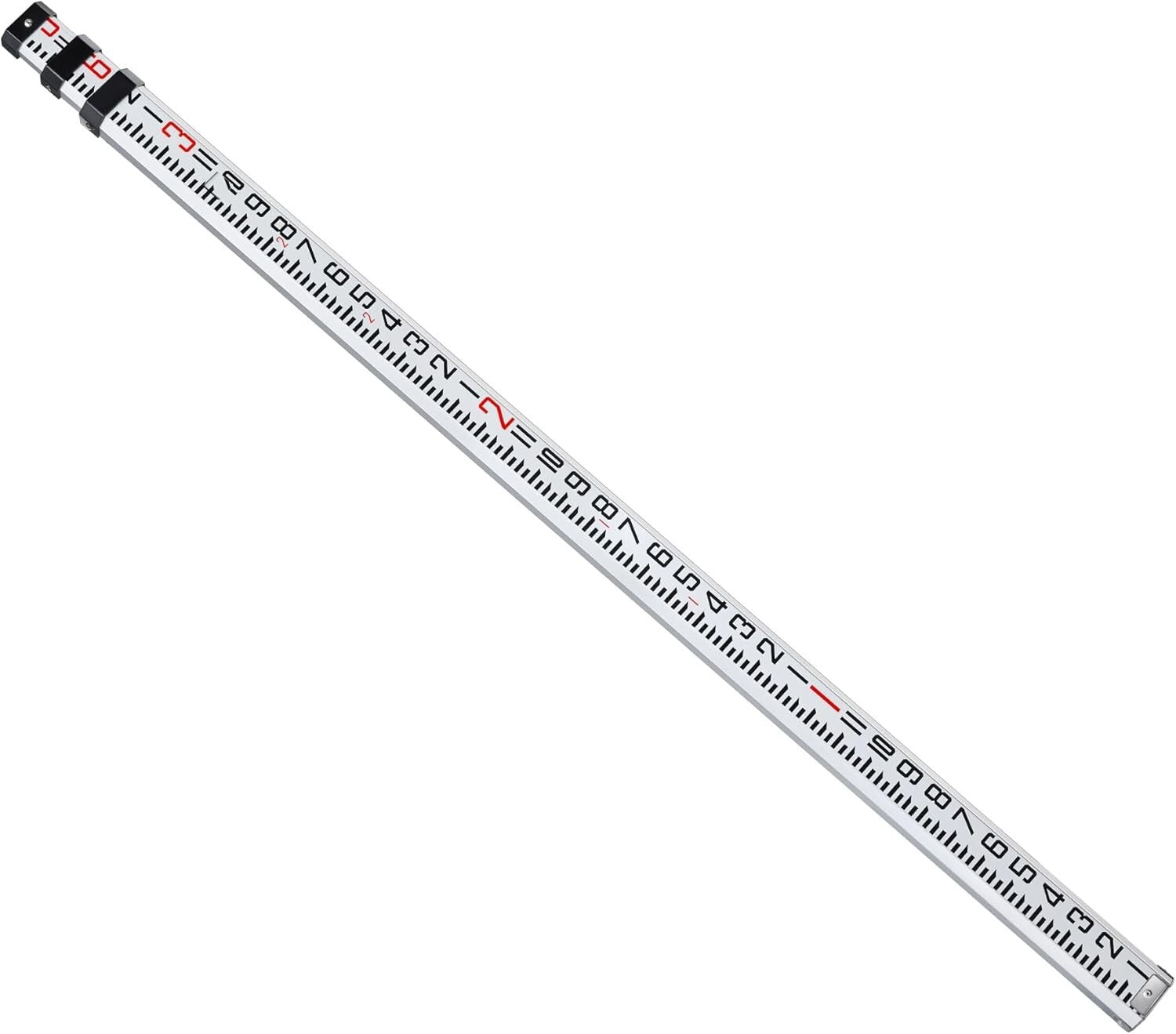 Lightweight 9-foot Survey Rod in Aluminum - Weather Resistant and Easy to Use
