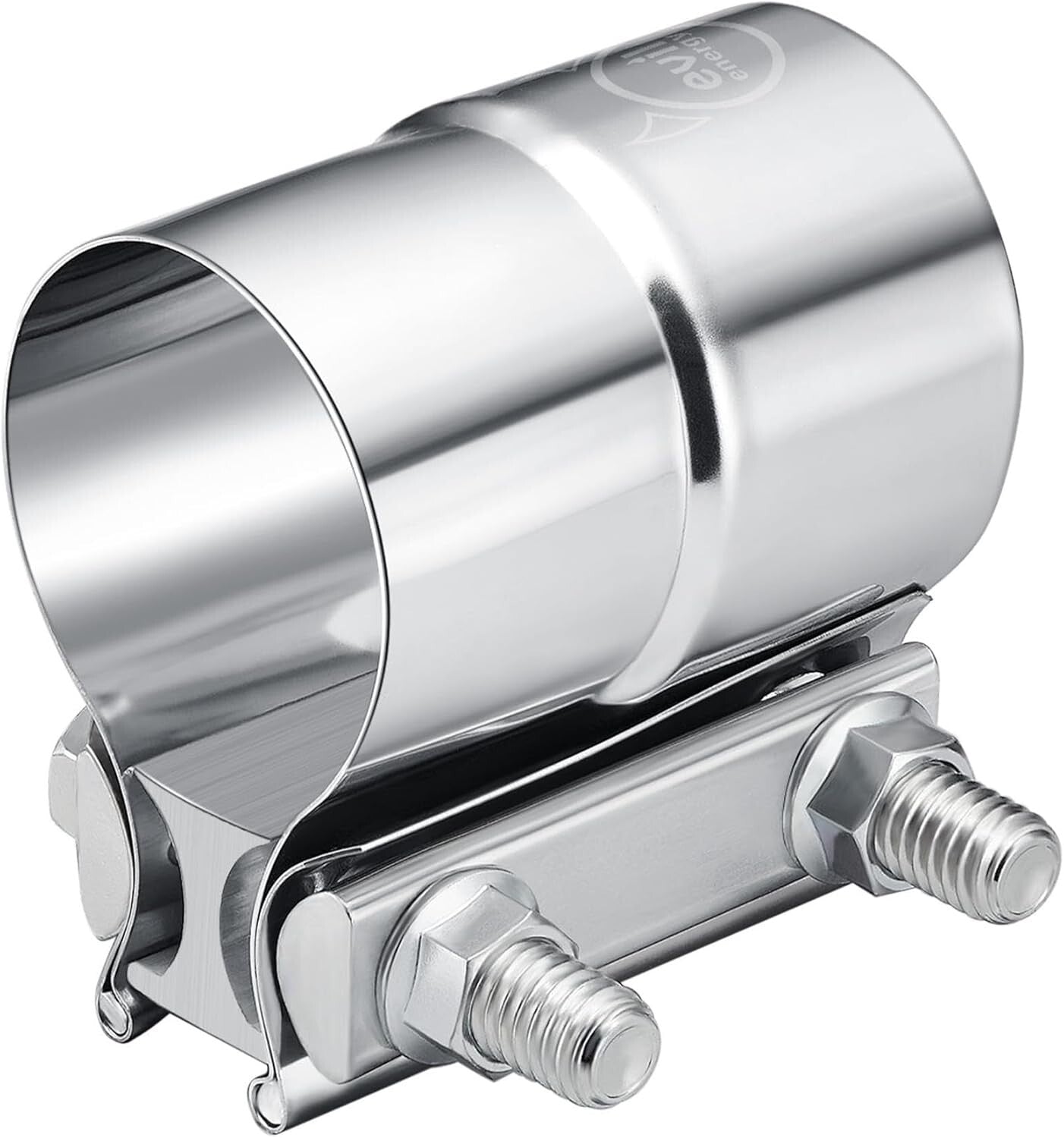 Heavy-Duty 2.25'' Exhaust Clamp - Effective for Pipes & Catalytic Converters