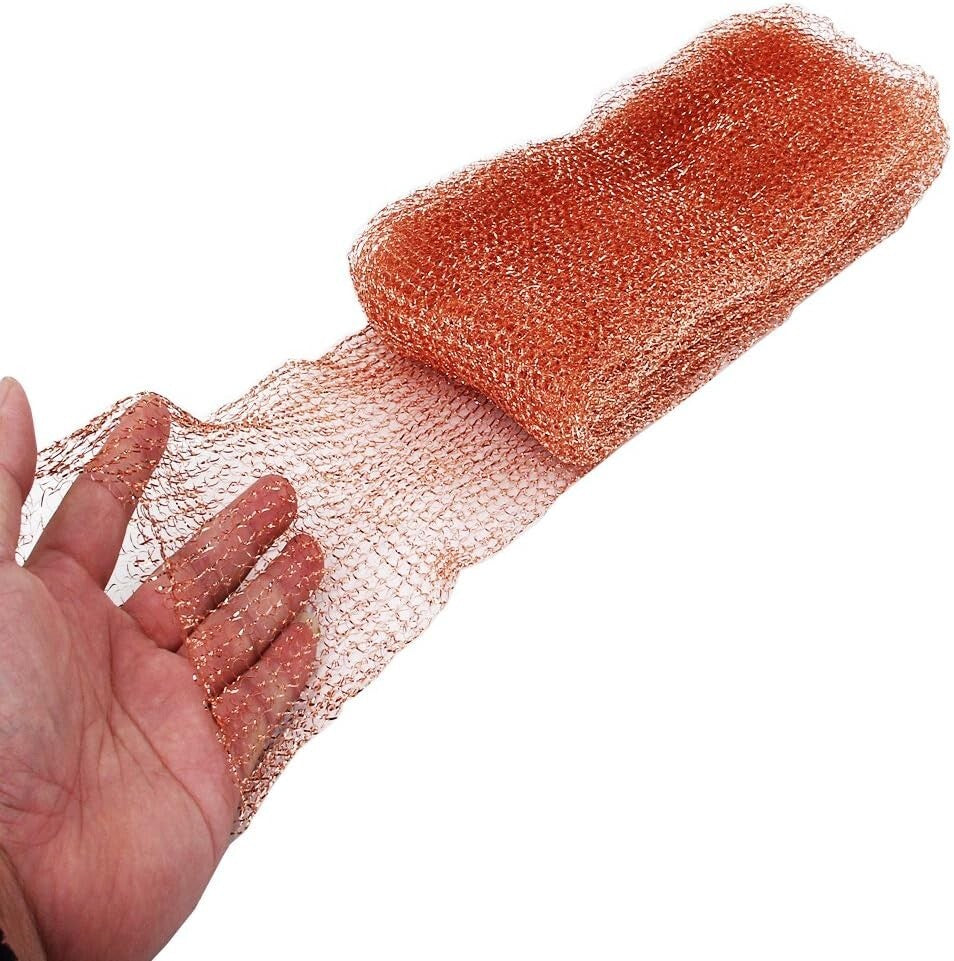 Environmentally Friendly Copper Mesh Roll - 5" x 100FT for Pest Prevention