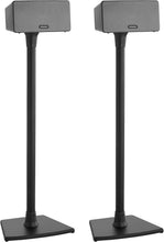 Load image into Gallery viewer, Audio-Enhancing Aluminum Stand for Sonos Speakers with Cable Management - Black