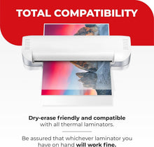 Load image into Gallery viewer, Professional Quality 5MIL Thermal Laminating Sheets - Ideal for Home &amp; Business