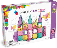 Load image into Gallery viewer, Safe and Durable Castle DLX Magnetic Set - 48-Piece Imaginative Play Experience