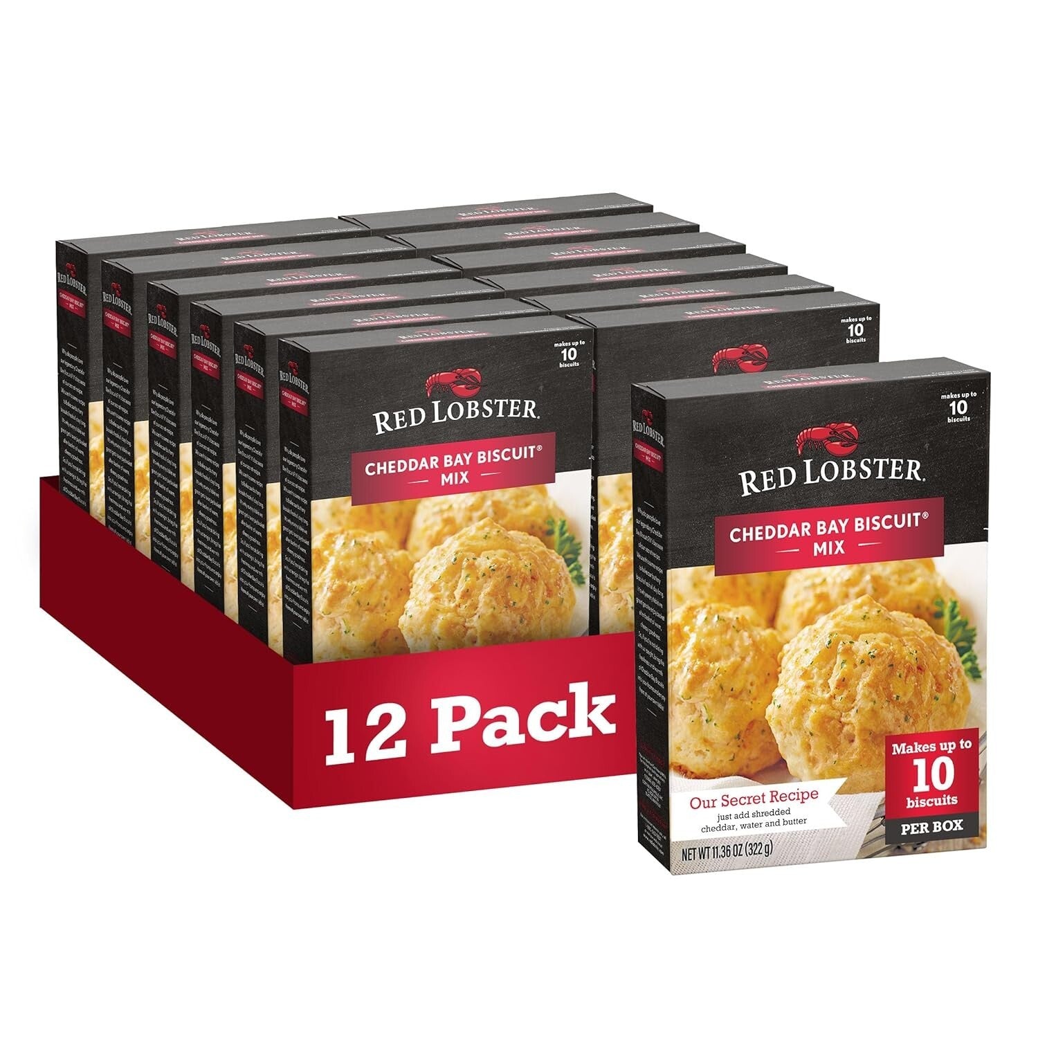 Cheddar Bay Biscuit Mix (Pack of 12) - Just Add Cheddar for Delicious Biscuits!