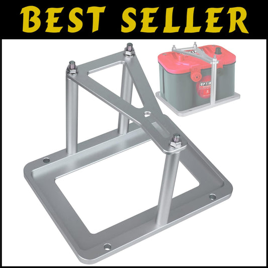 Universal Optima Battery Tray Kit: Heavy-Duty Aluminum Secure Mounting Solution