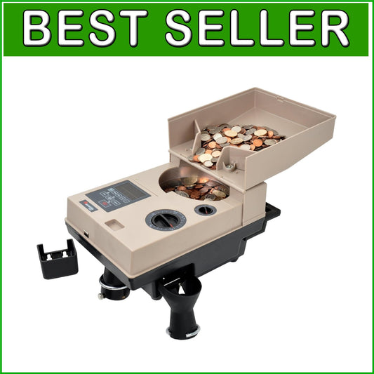 Efficient Coin Counting Machine with Single-Denomination Off-Sorting Feature