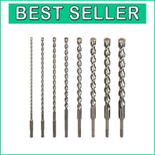 Load image into Gallery viewer, High-Quality 8-Piece SDS Plus Drill Bit Set - Ideal for Concrete &amp; Block