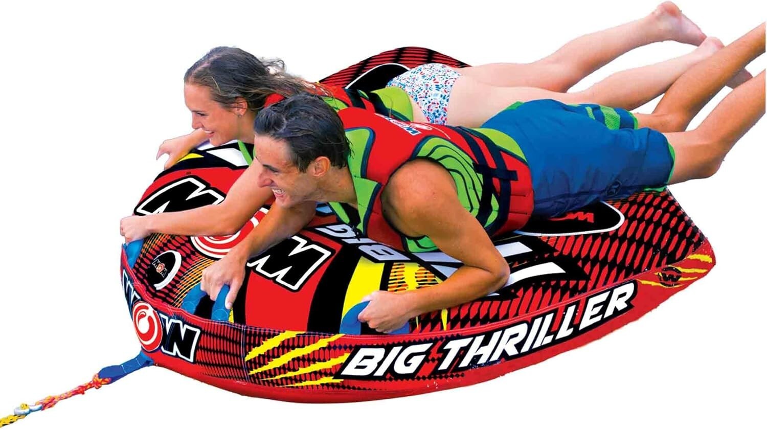 Efficiently Designed Thriller Towable Tube with Quick Inflation & Secure Handles