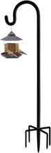 Load image into Gallery viewer, Versatile Adjustable Shepherd Hook Stand – 108 Inches Tall, Sturdy 5-Prong Base
