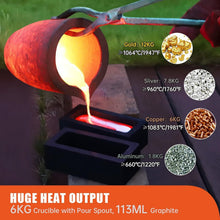 Load image into Gallery viewer, Complete V3 Propane Smelting Furnace Kit - Ideal for Hobbyists &amp; Professionals