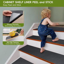 Load image into Gallery viewer, Waterproof and Removable Shelf Liner Roll - 240" Long x 24" Wide for Home Use