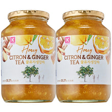 Load image into Gallery viewer, Versatile Honey Citrus &amp; Ginger Tea - Enjoy Hot, Cold, or in Smoothies, 2 Pack
