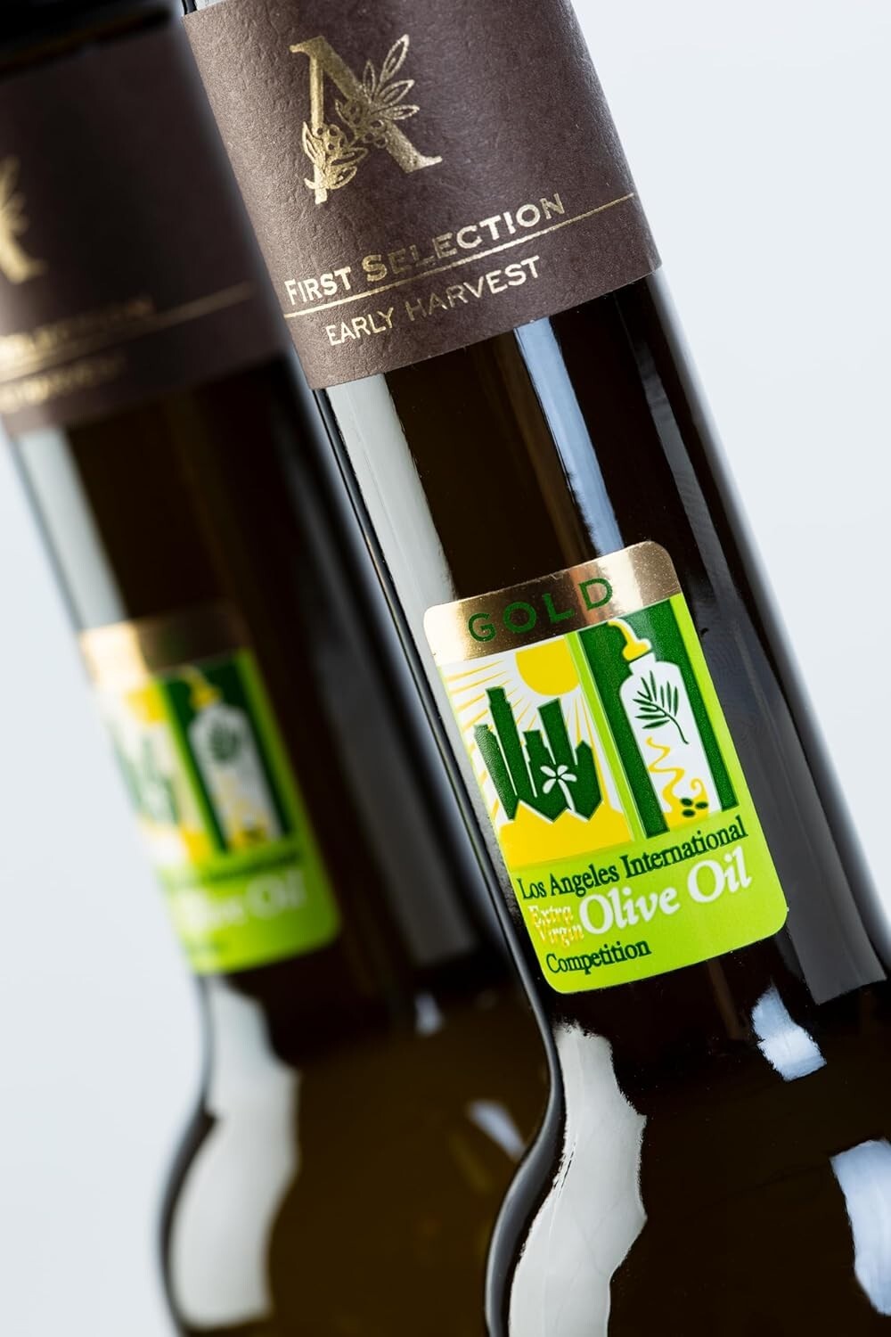 Gourmet Moroccan Extra Virgin Olive Oil Gift Box - Cold Pressed Organic 17 Fl Oz