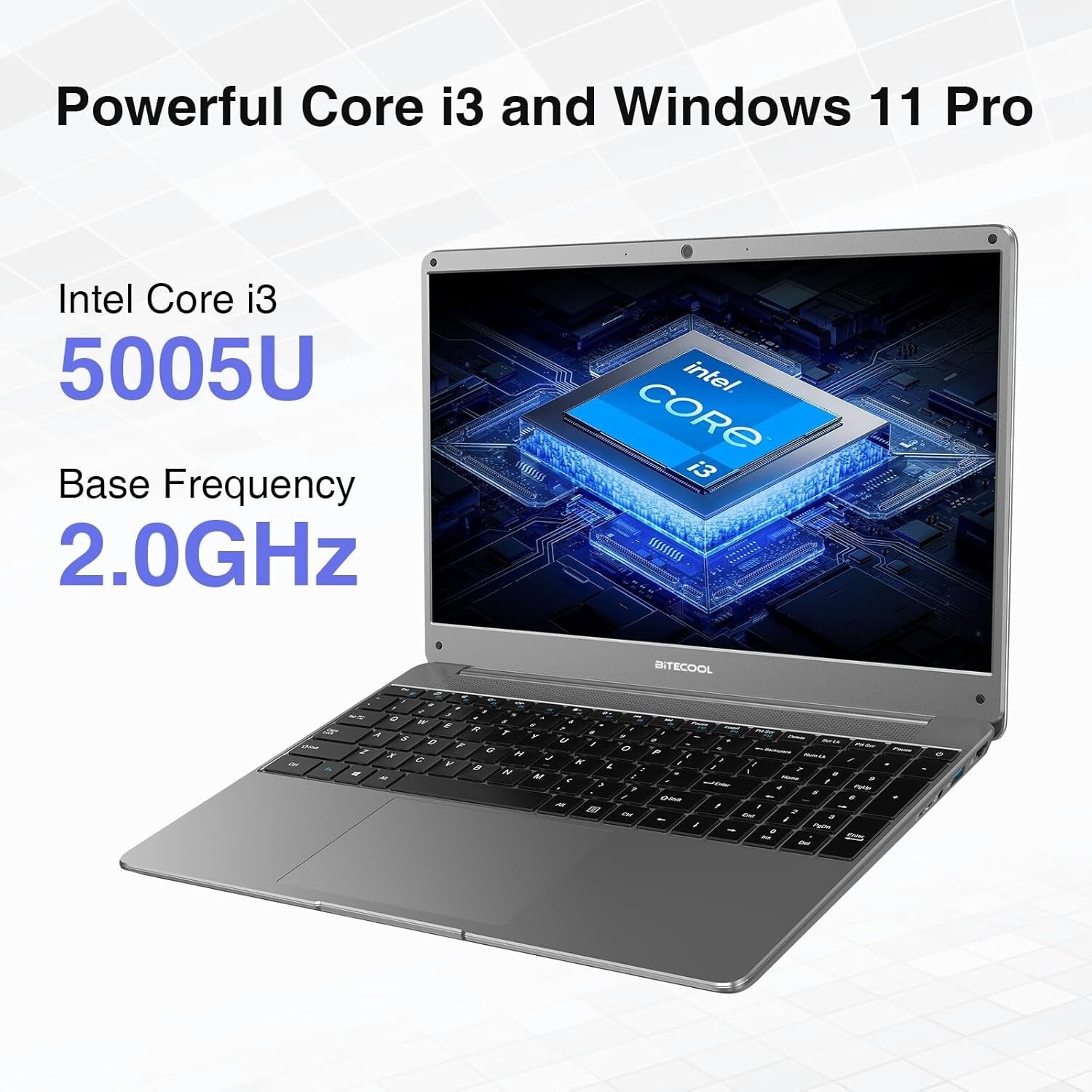 Multi-Function 15.6'' Laptop, 16GB RAM & 512GB SSD - Perfect for Work & Play