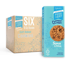 Load image into Gallery viewer, Gluten-Free &amp; Vegan Cookies - Allergy-Friendly Oatmeal Raisin Treats (Pack of 6)