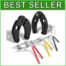 Load image into Gallery viewer, Adjustable Gland Nut Wrench &amp; Seal Installer Kit for Efficient Hydraulic Repairs