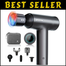 Load image into Gallery viewer, Battery-Powered Massage Gun with Touch Screen - Perfect for Muscle Recovery