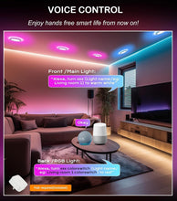 Load image into Gallery viewer, Ultra-Thin 4-Inch Color Changing LED Recessed Lights with App &amp; Voice Control