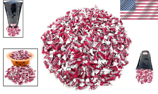 Individually Wrapped 5 Lb Frooties Strawberry Candy - Kosher & Allergy-Friendly