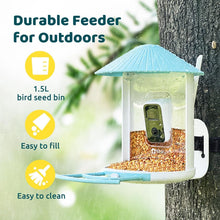 Load image into Gallery viewer, Smart Outdoor Bird Feeder Camera - Capture &amp; Share Your Backyard Birding Moments