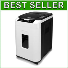 Load image into Gallery viewer, Commercial Grade Micro-Cut Shredder - 200-Sheet Auto Feed with 8.5 Gallon Bin