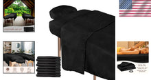 Load image into Gallery viewer, Soft &amp; Resilient 3-Piece Massage Table Sheets - Perfect Fit for Standard Tables