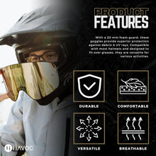 Load image into Gallery viewer, Universal Fit Magnetic Goggles for Dirt Biking, Skiing, and Off-Road Adventures