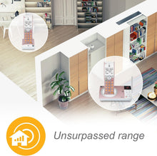 Load image into Gallery viewer, Rose Gold Cordless Phone System with Digital Answering Machine &amp; Call Blocking