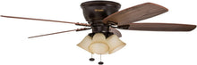 Load image into Gallery viewer, Modern 52-Inch Indoor Ceiling Fan with Reversible Motor &amp; Quick-2-Hang Blades