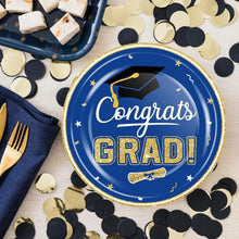 Load image into Gallery viewer, 320 Pcs Disposable Graduation Dinner Plates &amp; Napkins - Ideal for Class of 2025