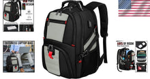 Load image into Gallery viewer, Comfortable Travel Backpack for 18.4 Laptops - Breathable Design &amp; Luggage Strap