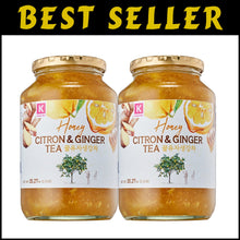 Load image into Gallery viewer, Versatile Honey Citrus &amp; Ginger Tea - Enjoy Hot, Cold, or in Smoothies, 2 Pack