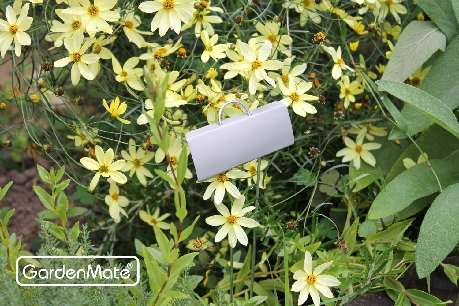 Weatherproof 50-Pack Zinc Plant Labels - Durable 11.5" Metal Garden Markers