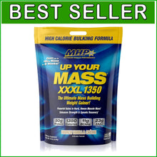 Load image into Gallery viewer, MHP UP YOUR MASS XXXL 1350 Weight Gainer - 50g Protein, French Vanilla Flavor