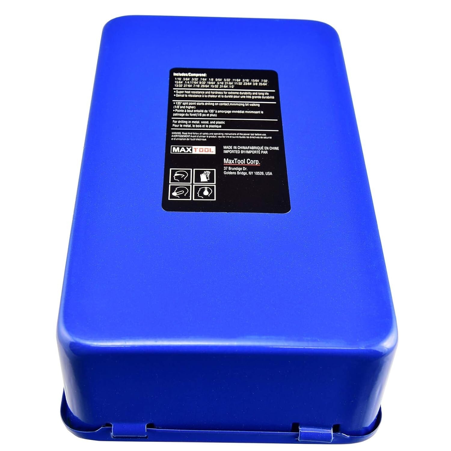 29-Piece Cobalt HSS M35 Drill Bit Set - Precision Gold Finish for Professionals