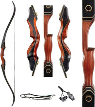 Load image into Gallery viewer, 40lbs Right-Handed Takedown Recurve Bow - Perfect for Competition and Training