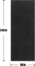 Load image into Gallery viewer, Premium 7.4'x20' Absorbent Oil Mat - Reusable, Washable, Protects Garage Floors