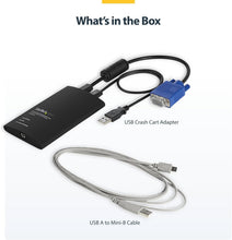 Load image into Gallery viewer, Multifunctional Portable KVM Adapter - USB &amp; VGA for Effective Maintenance