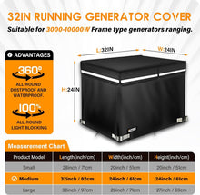 Load image into Gallery viewer, Waterproof Oxford Fabric Generator Cover with Windproof Locking System - Durable