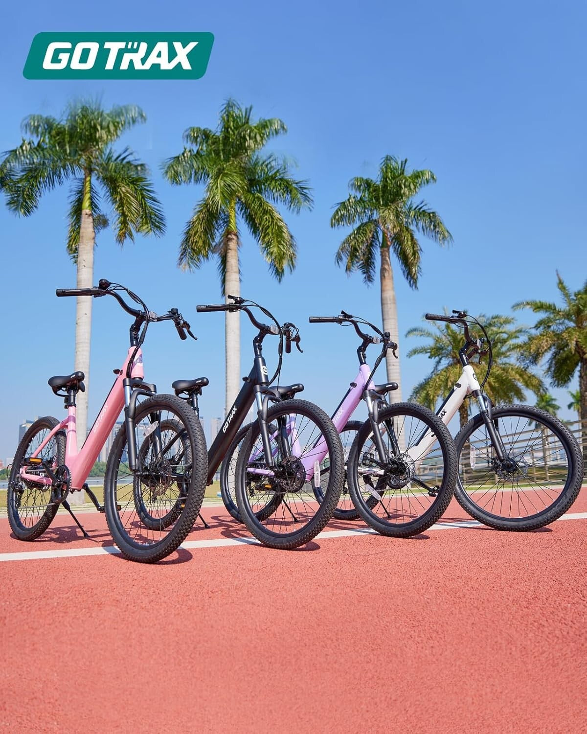 Electric City Bike with 5 Pedal-Assist Levels & 7-Speed for Urban Adventures