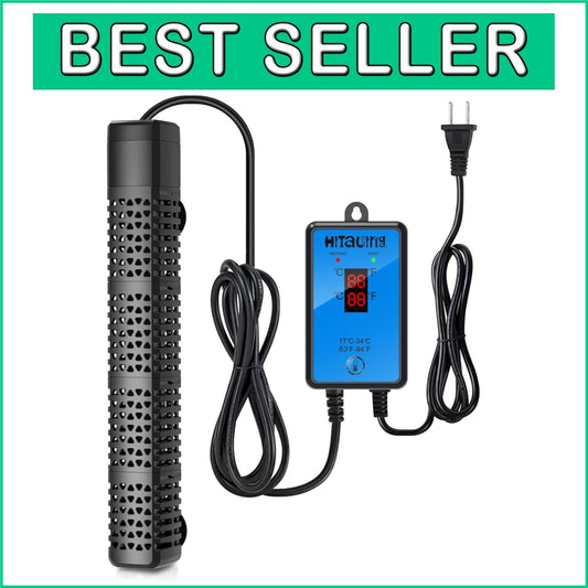 Smart Temperature Control Aquarium Heater 300W - Ideal for Freshwater/Saltwater