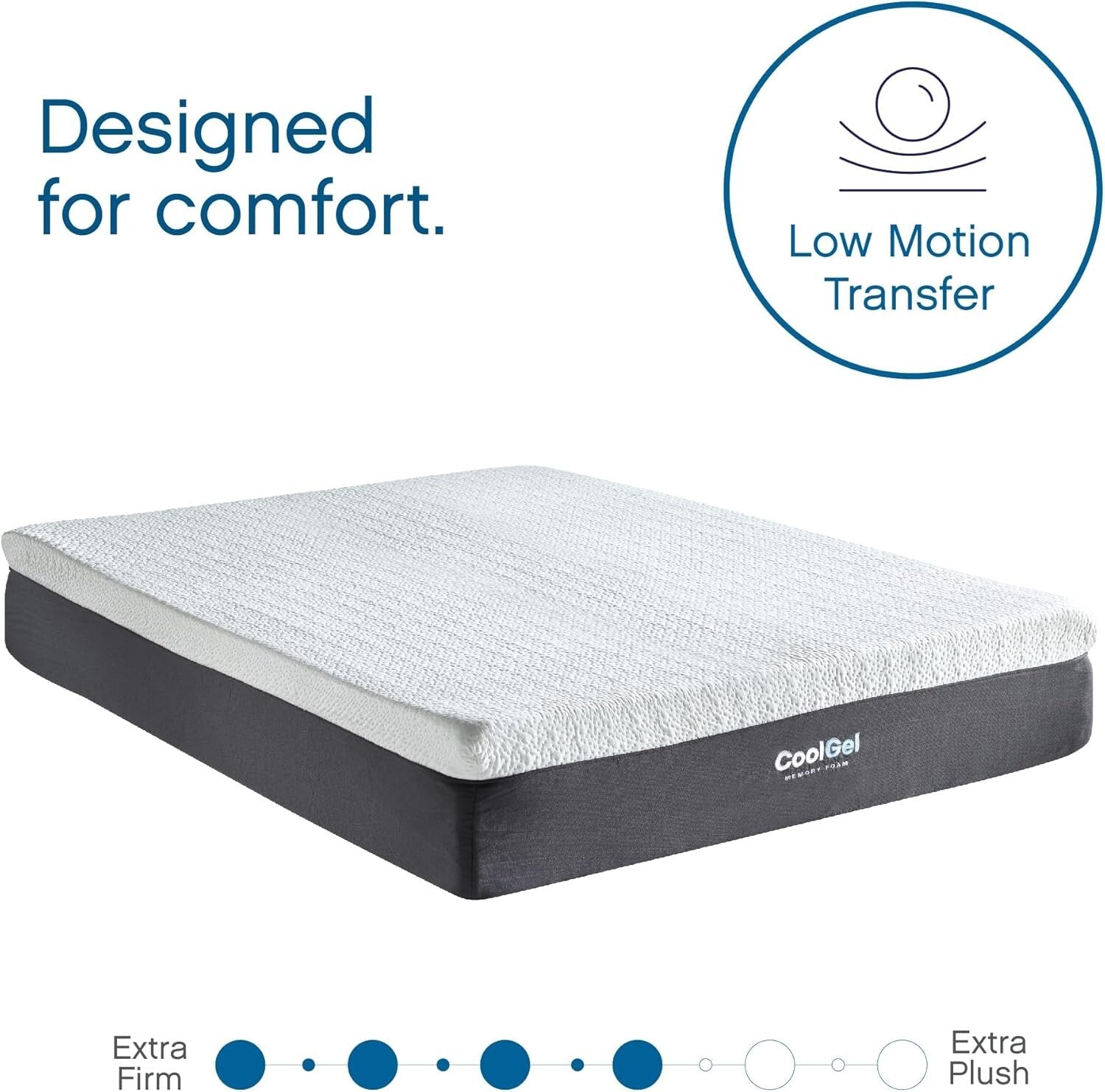 12-Inch California King Medium Firm Memory Foam Mattress with Cooling Technology