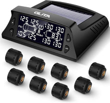 Load image into Gallery viewer, 8-Sensor TPMS for RVs - Advanced Tire Pressure Monitoring with 7 Alarm Modes