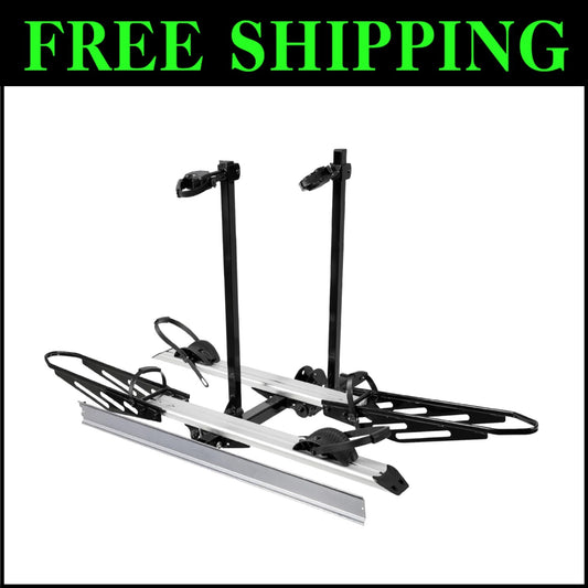 User-Friendly 2-Inch Hitch Mount Bike Rack for E-Bikes – Safe & Durable Design