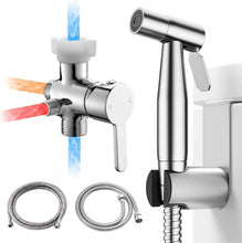 Load image into Gallery viewer, Ergonomic Stainless Steel Bidet Spray for Toilets - Warm &amp; Cold Water Control